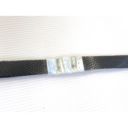 Vázací kovová spona 13 mm - použití líc